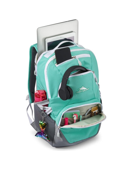 Mochila High Sierra Swoop 30L para Laptop 17" Acuamarina