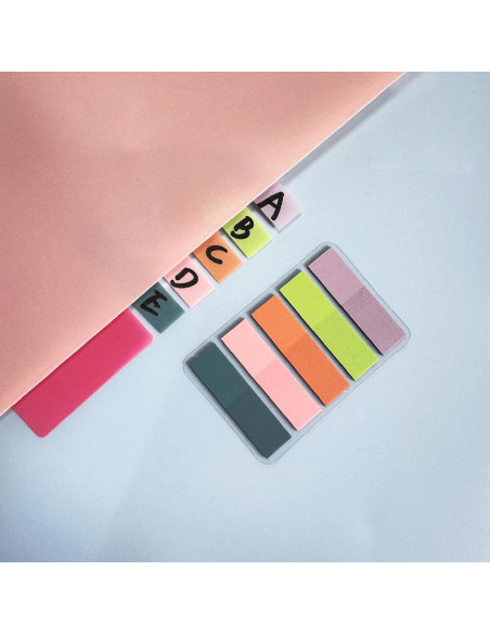 Etiquetas Adhesivas de Índice ELII 500 Piezas 2" Reposicionables