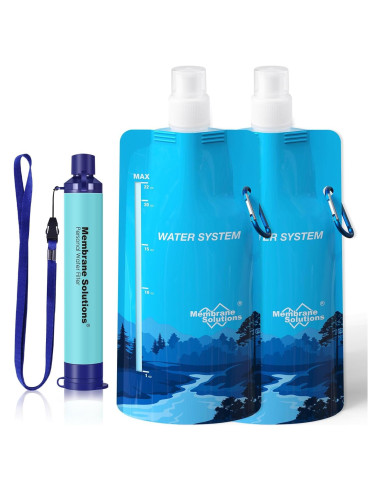 Kit de Filtración de Agua Squeezable Membrane Solutions 5000L