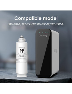 Filtro de Agua Sedimentario Waterdrop WD-TSPP 3 Etapas 0.63 kg 2