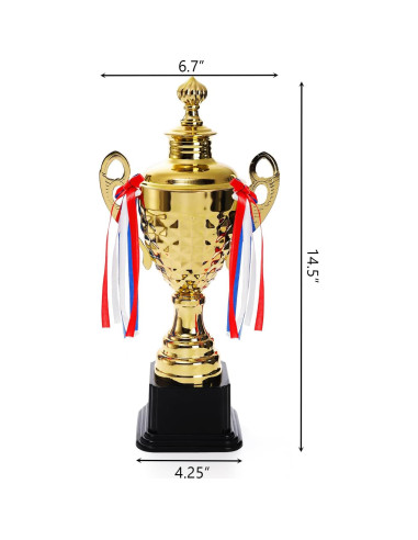 Copa Trofeo Grande Fasmov Dorada 36.8 cm para Deportes