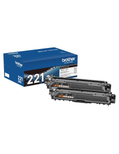 Cartucho de Tóner Negro Brother TN221 2PK - 5000 Páginas