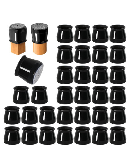 32 Protectores de Silicona para Patas de Silla OASMU - Grande