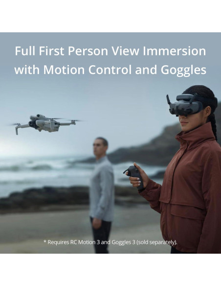 Drone DJI Air 3 RC-N2, 48MP, 4K, 46 min vuelo, Detección Obstáculos Drone DJI Air 3 RC-N2, 48MP, 4K, 46 min vuelo, Detección Obstáculos