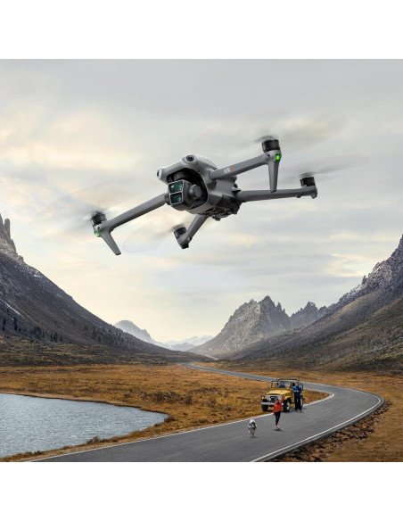Drone DJI Air 3 RC-N2, 48MP, 4K, 46 min vuelo, Detección Obstáculos Drone DJI Air 3 RC-N2, 48MP, 4K, 46 min vuelo, Detección Obstáculos