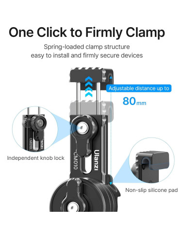 Soporte para Teléfono Móvil ULANZI CM010 Montaje en Cerca