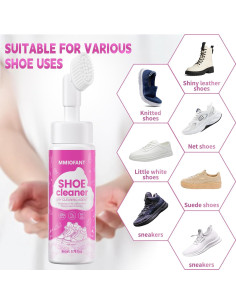 Kit de Limpiador de Zapatillas MMIOFANT - Espuma Sin Agua 2 Pack 2