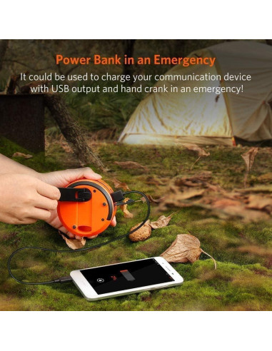 Lámpara de Camping LED Plegable THORFIRE 2 Paquete 4 Modos