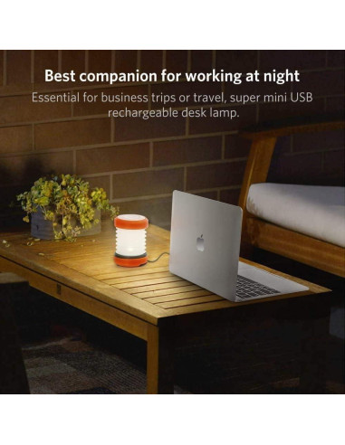 Lámpara de Camping LED Plegable THORFIRE 2 Paquete 4 Modos