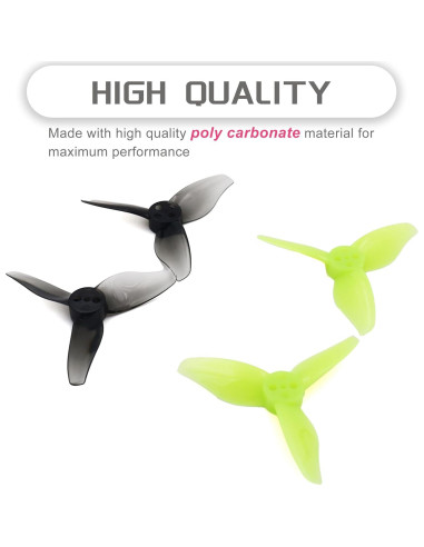 Hélices Gemfan 2023 de 2 Pulgadas para Drones RC FPV 16 Pcs