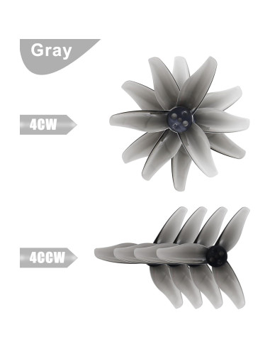 Hélices Gemfan 2023 de 2 Pulgadas para Drones RC FPV 16 Pcs