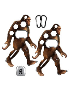 Paquete de 2 Herramientas Multiusos Sasquatch Acero Inoxidable