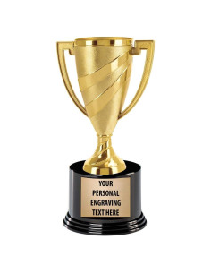 Trofeo de Copa de Oro Personalizado Crown Awards 18.42 cm