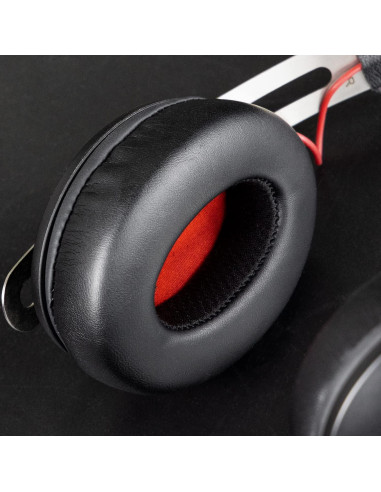 Almohadillas de Repuesto SOULWIT para Auriculares Sennheiser Momentum 1.0 - Negro