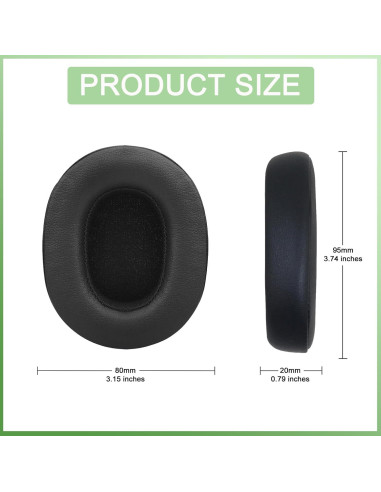 Almohadillas de Reemplazo Skullcandy Crusher EVO - Espuma de Memoria