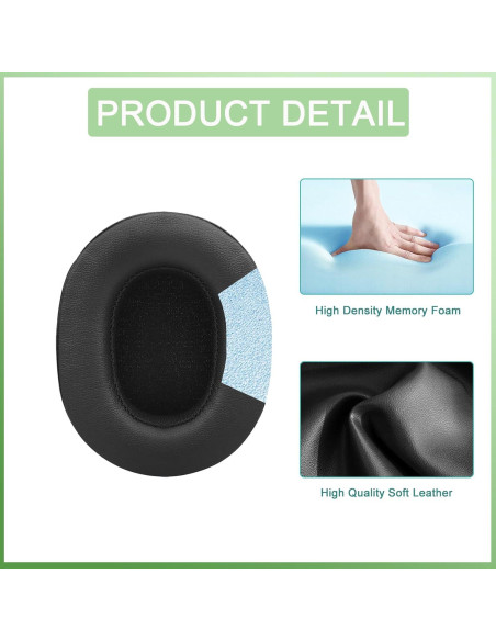 Almohadillas de Reemplazo Skullcandy Crusher EVO - Espuma de Memoria