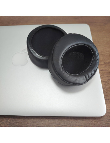Cojines de Reemplazo para Auriculares Status Audio CB-1 - Cuero de Proteína y Espuma de Memoria