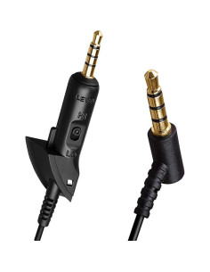 Cable de audio Alitutumao para auriculares Bose QC15 1.4m 2