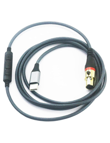 Cable de audio USB C NewFantasia para Sennheiser HD 490 PRO