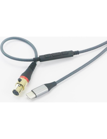 Cable de audio USB C NewFantasia para Sennheiser HD 490 PRO
