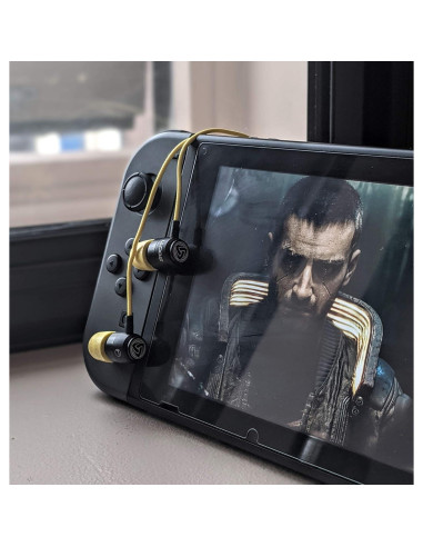 Auriculares In-Ear LUDOS Clamor con Micrófono y Aislamiento de Ruido - Amarillo