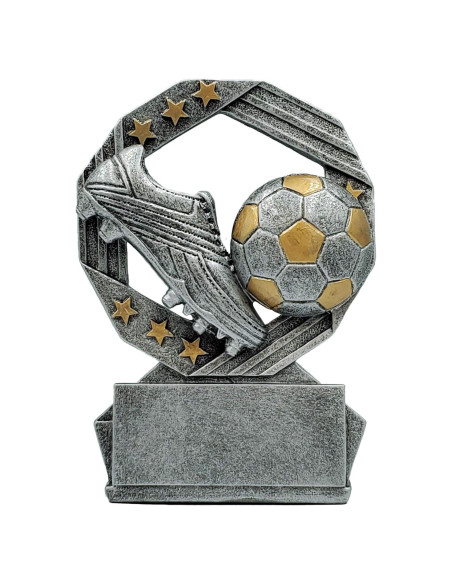 Trofeo de Fútbol Hexa Star Decade Awards 12.07 cm Personalizado