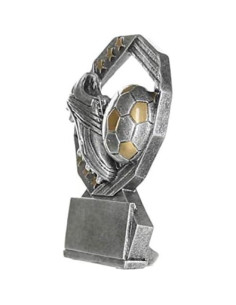 Trofeo de Fútbol Hexa Star Decade Awards 12.07 cm Personalizado 2