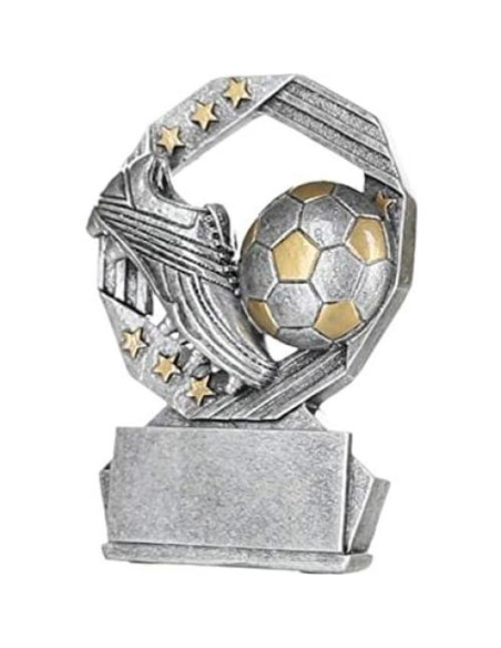 Trofeo de Fútbol Hexa Star Decade Awards 12.07 cm Personalizado