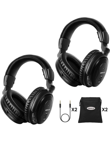 Auriculares IR Inalámbricos SIMOLIO para DVD de coche