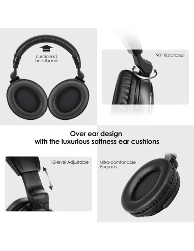 Auriculares IR Inalámbricos SIMOLIO para DVD de coche