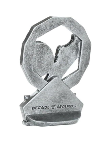 Trofeo de Fútbol Hexa Star Decade Awards 12.07 cm Personalizado