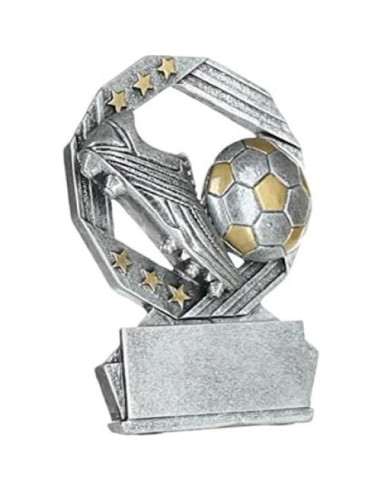 Trofeo de Fútbol Hexa Star Decade Awards 12.07 cm Personalizado