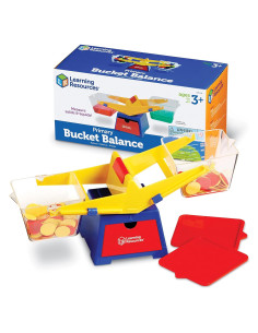 Escala de Balance de Cubo Learning Resources - 400 ml, 3+