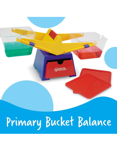 Escala de Balance de Cubo Learning Resources - 400 ml, 3+