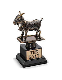 Trofeo G.O.A.T Flexzion - Reconocimiento Divertido para Adultos