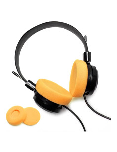 Cojines de espuma Voarmaks para Sennheiser y Grado - Naranja