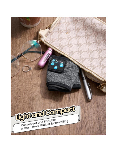 Auriculares Bluetooth para dormir Fulext FULH01 10h gris