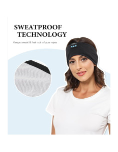 Auriculares para dormir Voerou Bluetooth 5.2, diadema ajustable 2