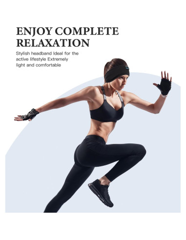 Auriculares para dormir Voerou Bluetooth 5.2, diadema ajustable