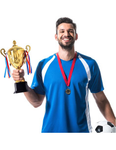 Trofeo de Oro Juvale 42 cm - Copa para Deportes y Eventos 2