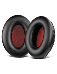 Almohadillas de Repuesto SOULWIT para Auriculares Sennheiser Momentum 1.0 - Negro