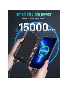 Cargador Portátil Batería Externa 15000mAh Doble USB 2