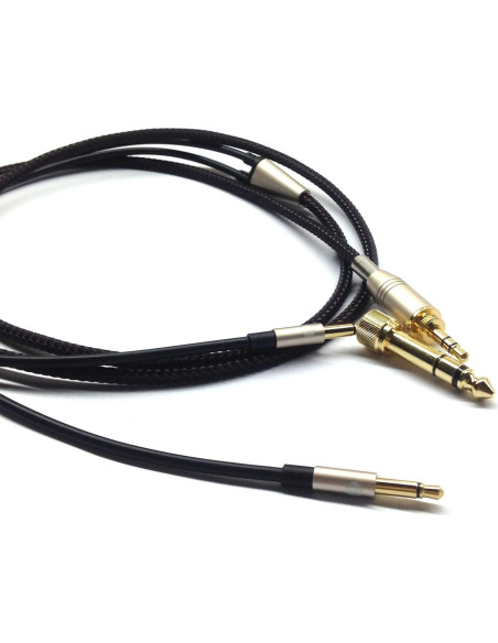 Cable de audio de reemplazo NewFantasia 1.2m para Denon y Meze