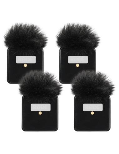 Filtro de Parabrisas para Micrófonos Rode Wireless Go I - 4 Piezas
