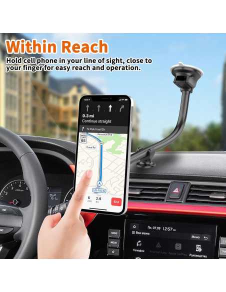 Soporte Magnético para Teléfono en Auto 35.56 cm 1Zero