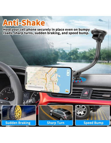 Soporte Magnético para Teléfono en Auto 35.56 cm 1Zero