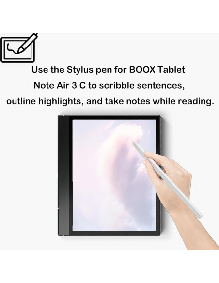 Bolígrafo Stylus Beige para Tableta BOOX Note Air 3 C 10.3"