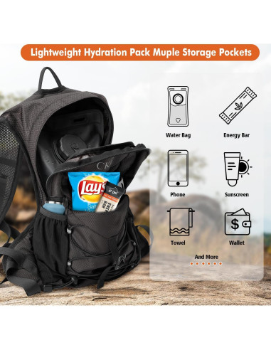 Mochila de Hidratación CKE021 2L para Correr y Senderismo