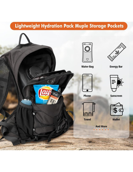 Mochila de Hidratación CKE021 2L para Correr y Senderismo