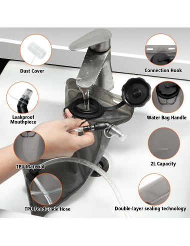 Mochila de Hidratación CKE021 2L para Correr y Senderismo